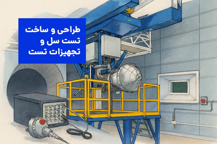 طراحی و ساخت تست استند و تست سل توربوماشین