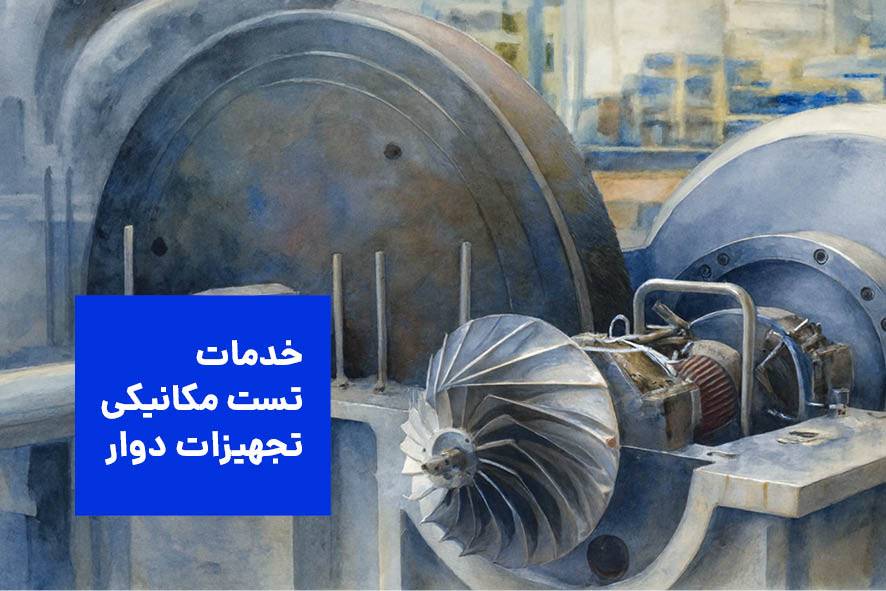 خدمات تست مکانیکی تجهیزات دوار